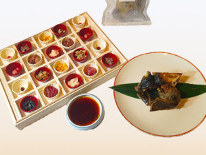 すっぽんお造り・すっぽん炭焼セット