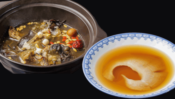 フカヒレ付きすっぽん鍋 薬膳セット（1～2人前）